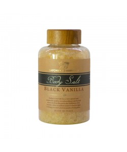 Sól do kąpieli Saponificio Varesino Body Salt Black Vanilla 500 g