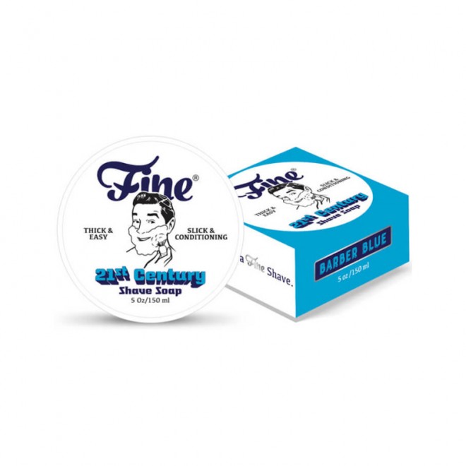Mydło do golenia Fine Classic Shaving Soap - Barber Blue - NEW Formula 150 ml