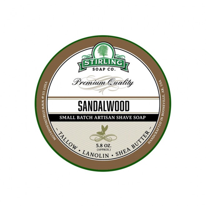 Mydło Do Golenia Stirling Shaving Soap Sandalwood 170ml