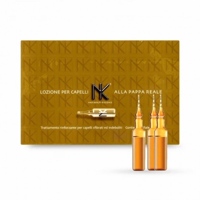 Balsam do włosów w ampułkach Nicky Chini Hair Lotion Royal Jelly 10 x 10 ml