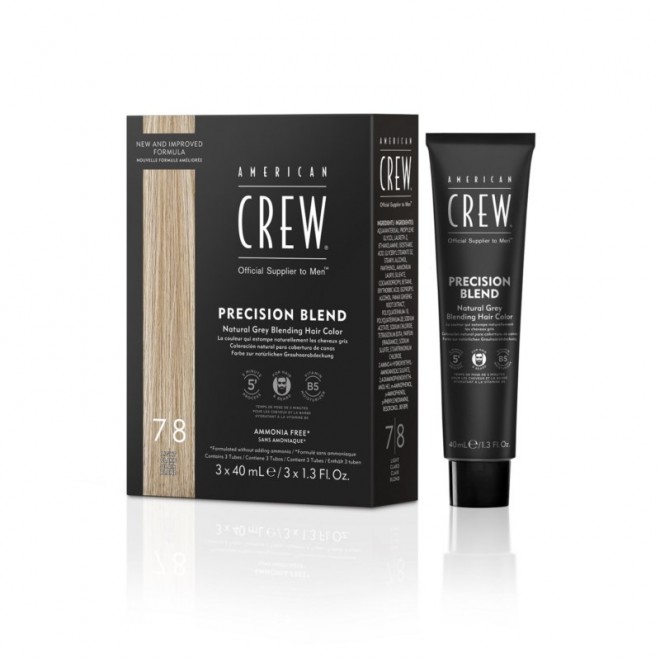 Odsiwiacz do włosów American Crew Precision Blend Light 7-8 3*40 ml