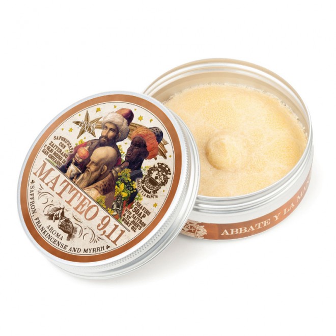 Mydło do golenia Abbate Y La Mantia Matteo 9.11 Shaving Soap 150 g