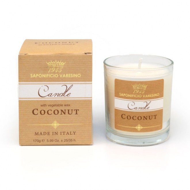 Świeca zapachowa Saponificio Varesino Candle Coconut 170 g