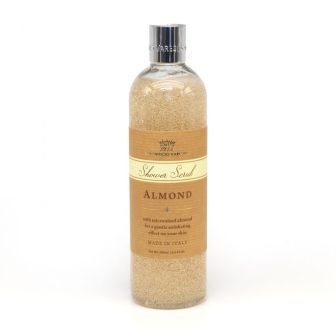 Żel pod prysznic scrub Saponificio Varesino Shower Scrub Almond 500 ml