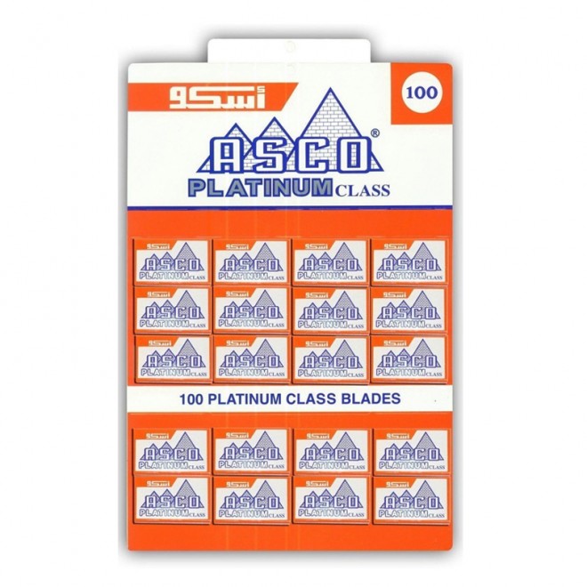 Żyletki ASCO Platinum 100 szt