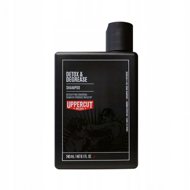Szampon do włosów oczyszczający Uppercut Deluxe Detox & Degrease 240ml