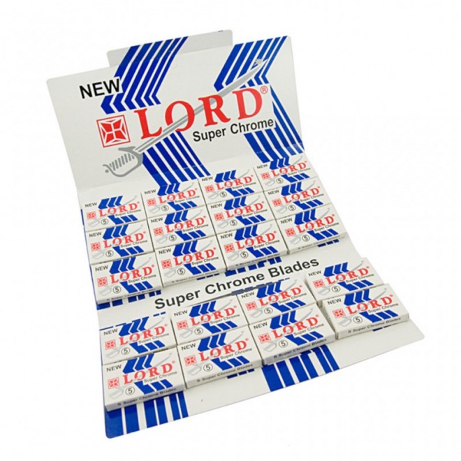 Żyletki Lord Super Chrome 100 szt
