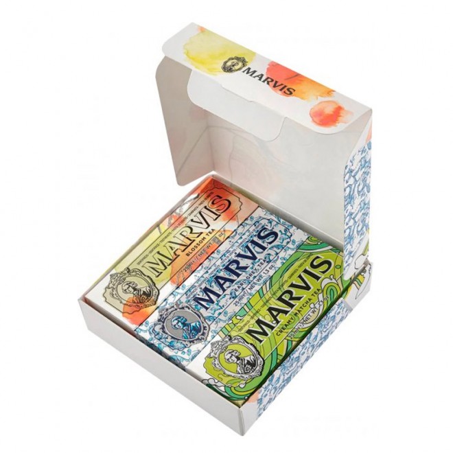 Zestaw prezentowy pasty do zębów Marvis Tea Collection Kit 3х25 ml