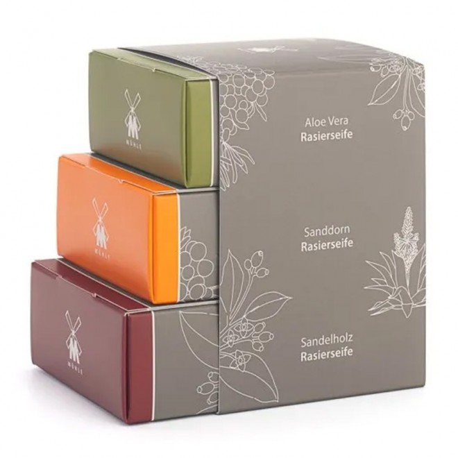 Zestaw mydeł do golenia Muhle RS TRIO 3*65 g