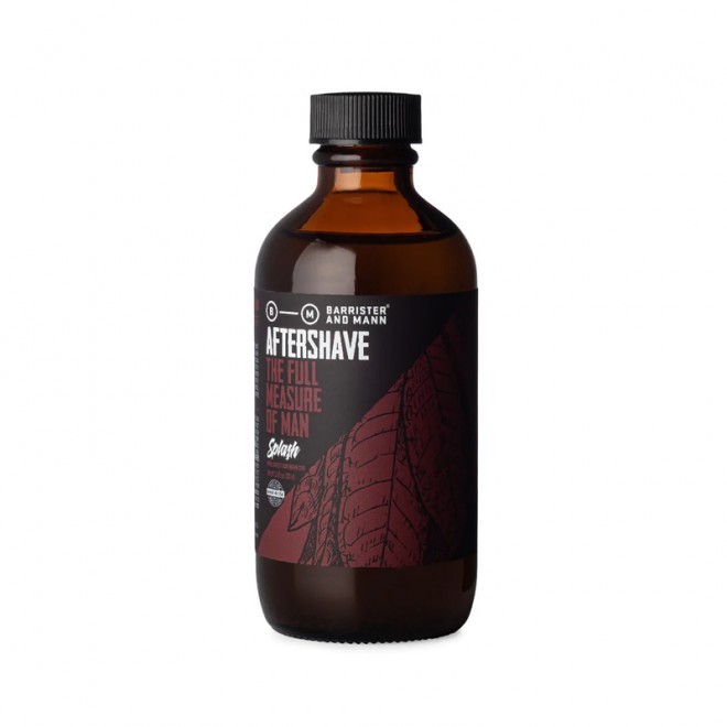Woda po goleniu Barrister And Mann Aftershave The Full Measure Of Man Splash 100 ml