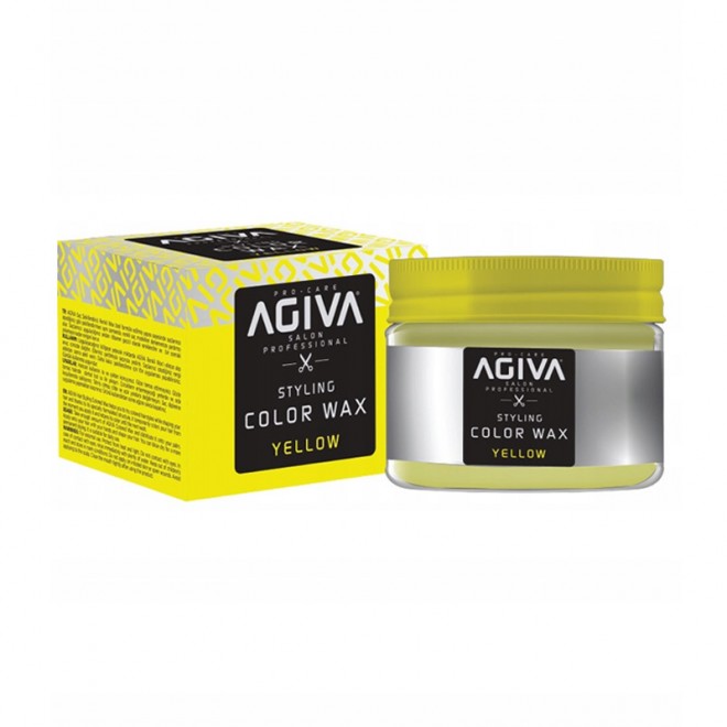 Wosk koloryzujący do włosów Agiva Hair Color Wax YELLOW 120ml