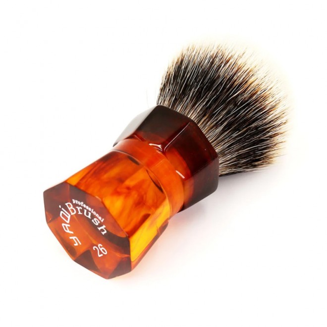 Pędzel do golenia Yaqi Brush Mokka Express Handle R1737-26 Borsuk