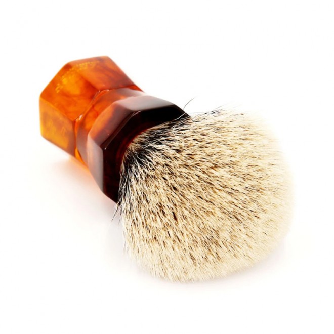 Pędzel do golenia Yaqi Brush Mokka Express Handle R1737-26 Borsuk