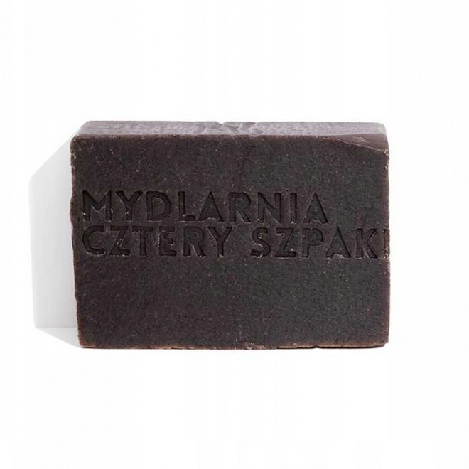 Mydło w kostce Cztery Szpaki Porzeczka peelingujące 110 g
