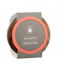 Mydło do golenia w drewnianym tyglu Muhle Grapefruit & Mint Shaving Soap 65 g