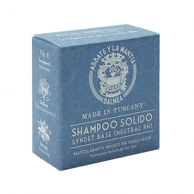 Szampon w kostce do włosów suchych Abbate Y La Mantia Solid Shampoo For Dry Hair 125 g