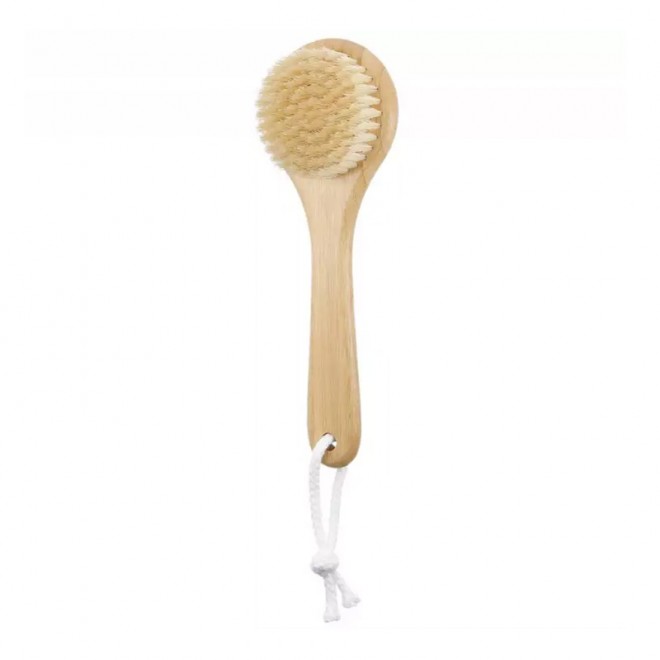 Szczotka do ciała Lussoni Bamboo Body Brush With Handle