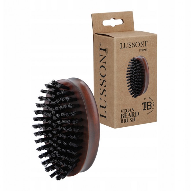 Szczotka do brody Lussoni Small Vegan Beard Brush