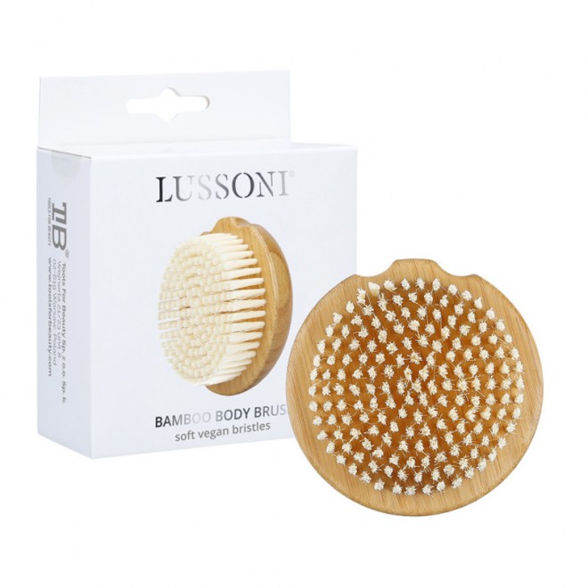 Szczotka do ciała Lussoni Vegan Bamboo Body Brush