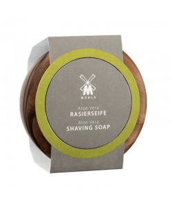Mydło do golenia w drewnianym tyglu Muhle Aloe Vera Shaving Soap 65 g