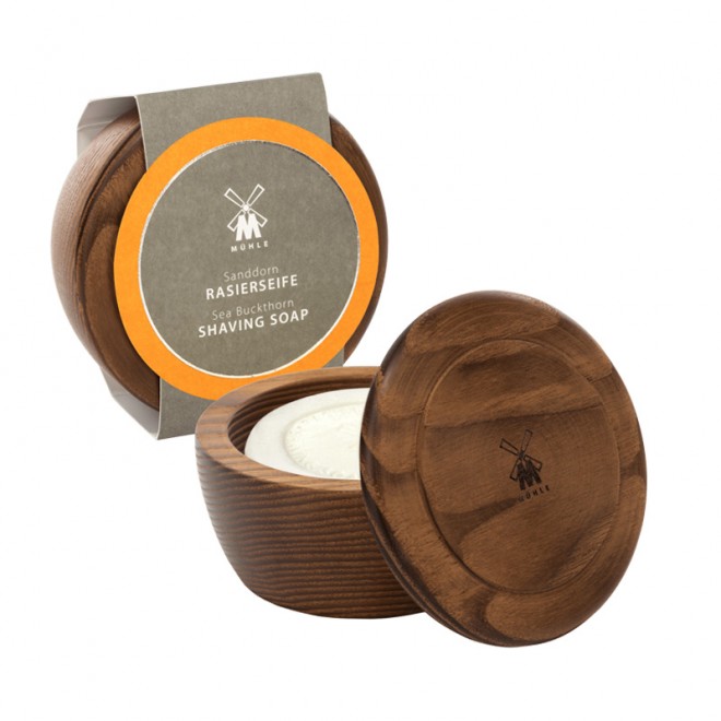 Mydło do golenia w drewnianym tyglu Muhle Sea Buckthorn Shaving Soap 65 g