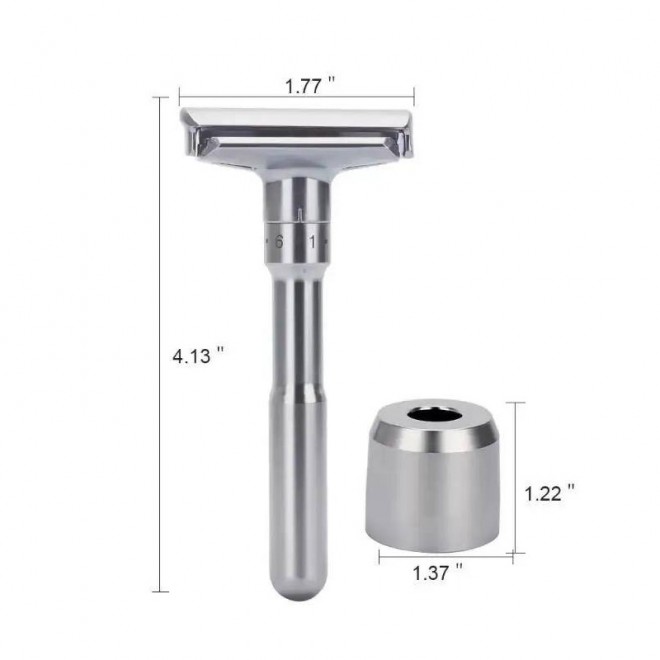 Maszynka do golenia ze stojakiem Shlyuz FlexEdge Adjustable Razor With Stand