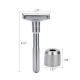 Maszynka do golenia ze stojakiem Shlyuz FlexEdge Adjustable Razor With Stand