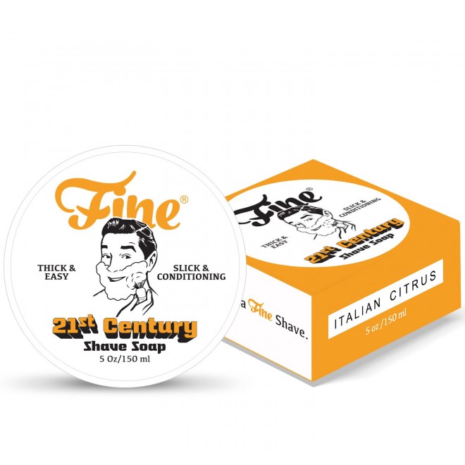 Mydło do golenia Fine Classic Shaving Soap - Italian Citrus 150 g 