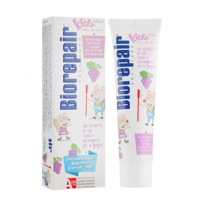Pasta do zębów Biorepair Junior Kids Grape 50 ml