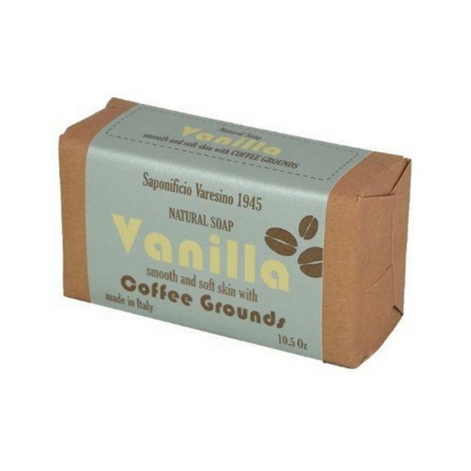 Mydło do ciała Saponificio Varesino Vanilla And Coffee Grounds 300 g