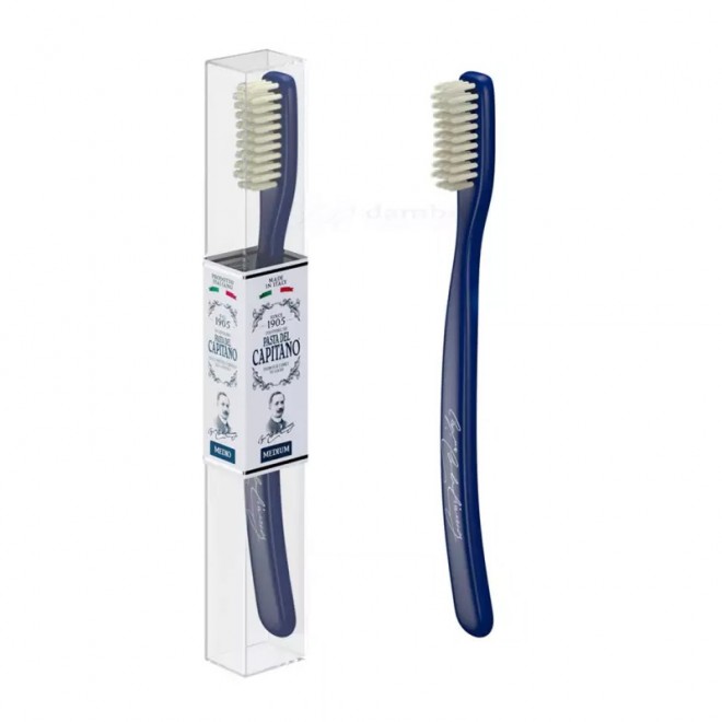 Szczoteczka do zębów Pasta del Capitano Retro Medium Blue