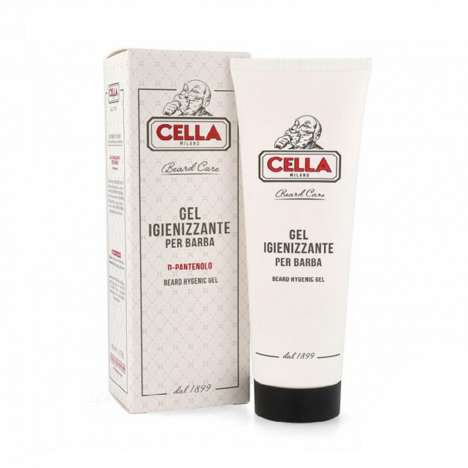 Żel do higieny brody bez spłukiwania o działaniu antybakteryjnym Cella Gel Igienizzantez Pantenolem 100 ml