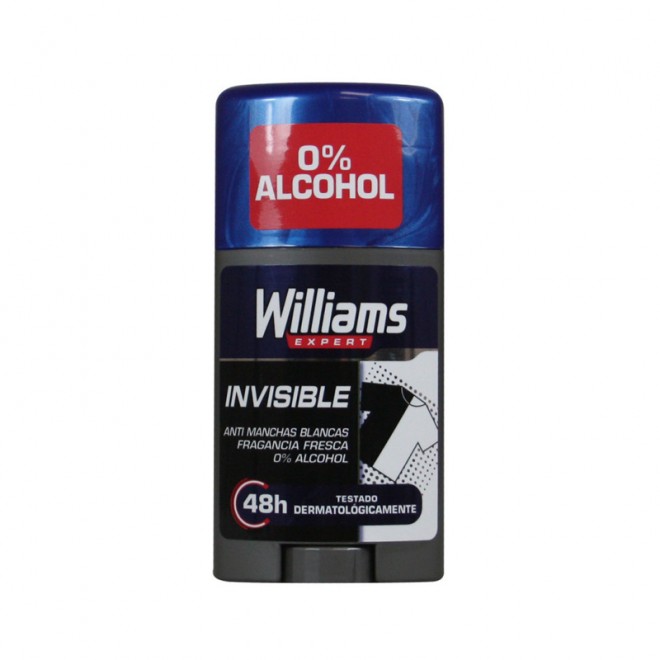 Dezodorant w sztyfcie Williams Invisible 75 ml