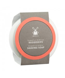 Mydło do golenia Muhle Grapefruit & Mint Shaving Soap And Porcelain Shaving Bowl 65 g