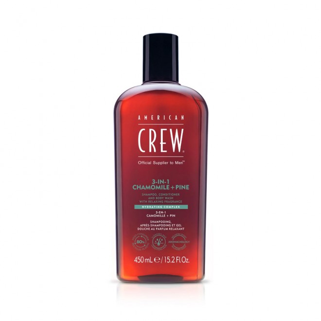 Szampon (3 w 1) American Crew Shampoo Conditioner and Body Wash Chamomile Pine 450 ml