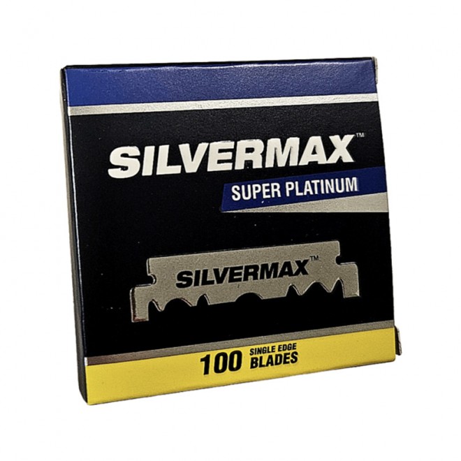 Połówki żyletek Silvermax Super Platinum 100 szt