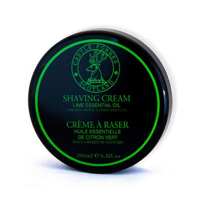 Krem do golenia Castle Forbes Shaving Cream Lime Essential Oil 200ml