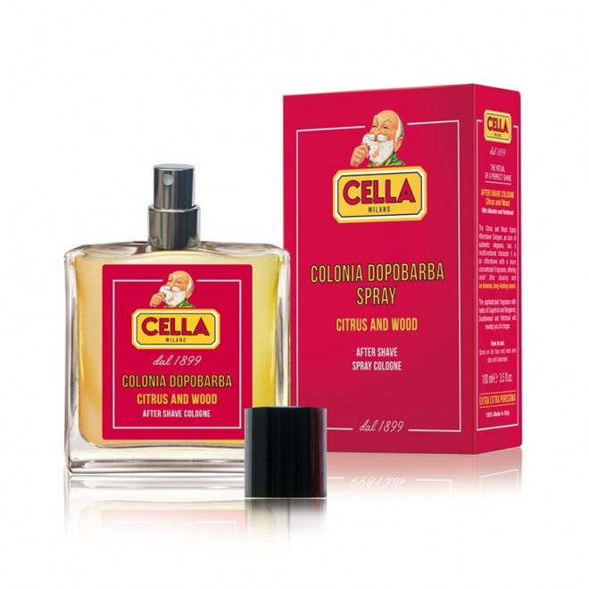 Woda kolońska Cella Milano Dopobarba Spray Citrus and Wood 100ml