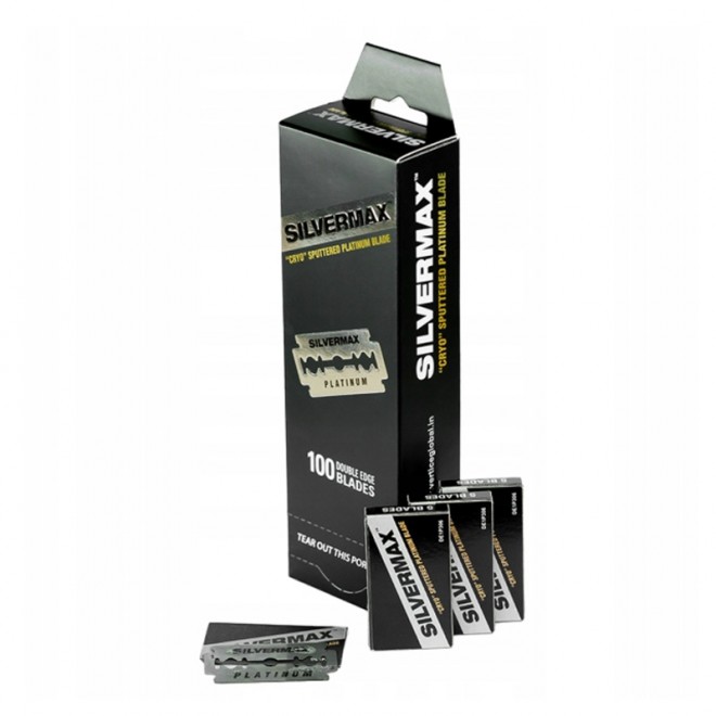 Żyletki do golenia Silvermax CRYO 100szt