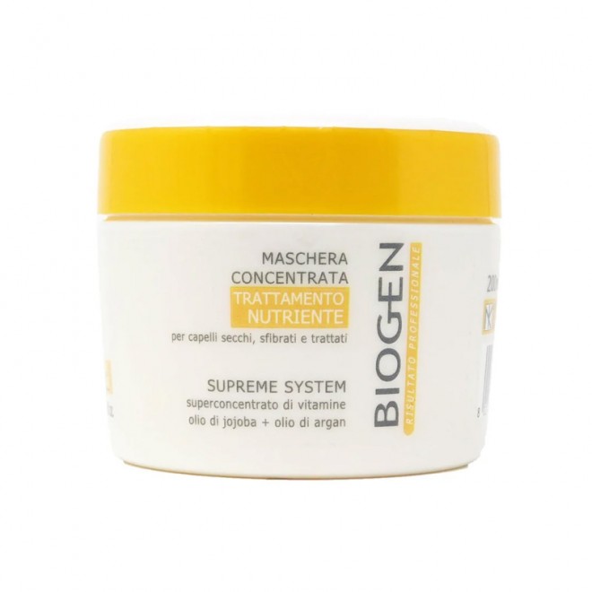Maska do włosów Biogen Concentrated Mask Trattamento Nutriente 200 ml