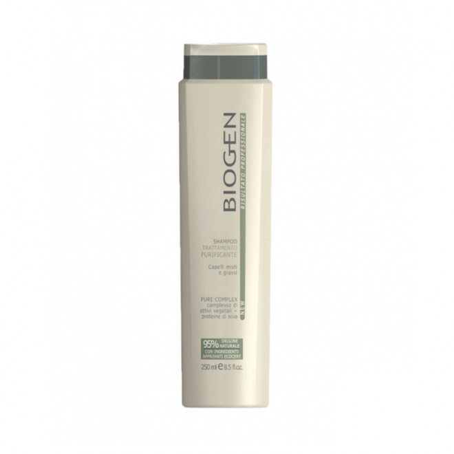Szampon do włosów tłustych Biogen Shampoo Trattamento Purificante 250 ml