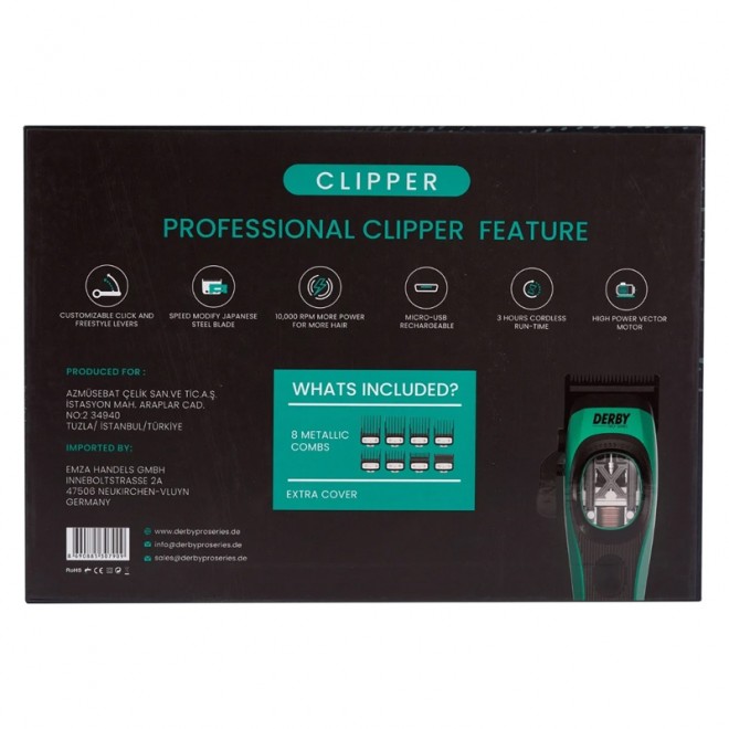 Maszynka do strzyżenia Derby Pro Series Clipper