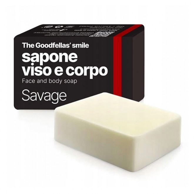 Mydło do ciała The Goodfellas Smile face and body soap Savage 100g