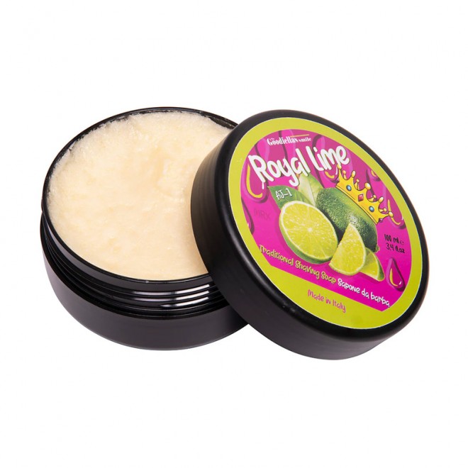 Mydło do golenia The Goodfellas Smile Shaving Cream Royal Lime 100ml