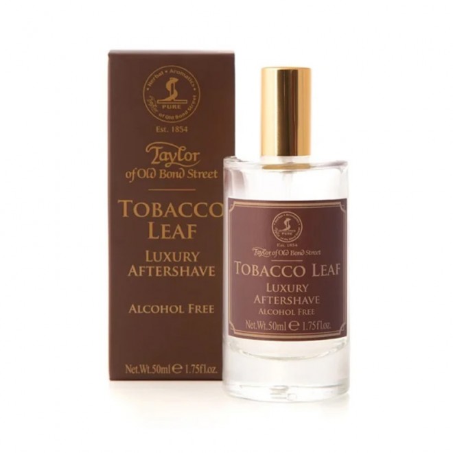 Lotion po goleniu bezalkoholowy Taylor OBS Tobacco Leaf Aftershave Lotion 50ml