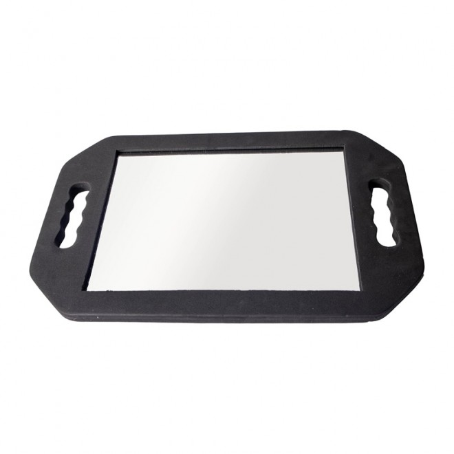 Lustro fryzjerskie barberskie The Shave Factory Black Foam Mirror