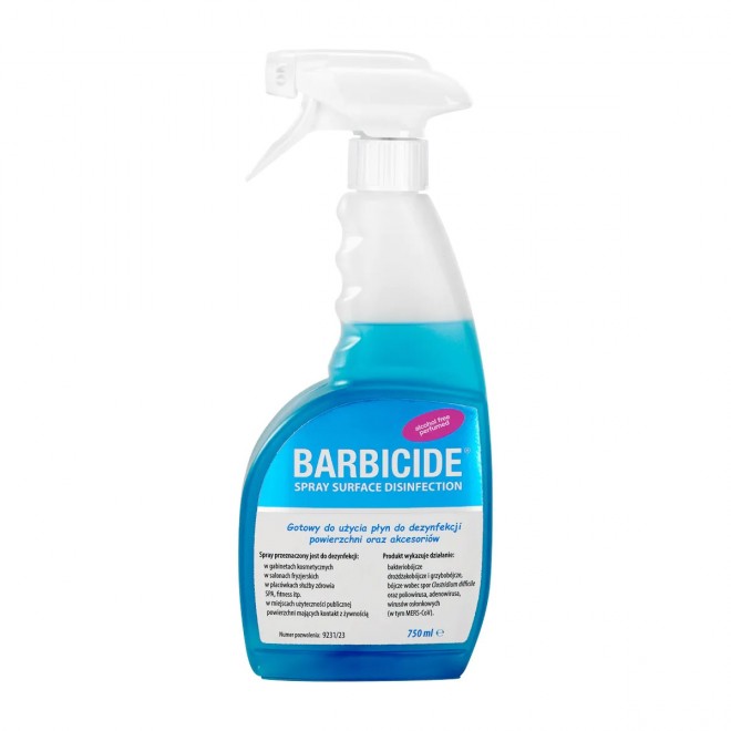 Aromatyzowany spray do dezynfekcji Barbicide Hygiene Spray 750 ml