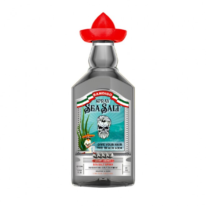 Spray do włosów z solą morską Bandido Sea Salt Spray 250 ml