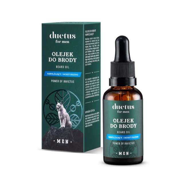 Olejek do brody Duetus nawilżający 30 ml