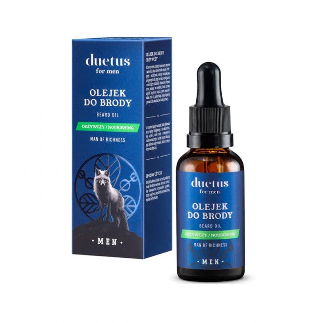 Olejek do brody Duetus odżywczy 30 ml